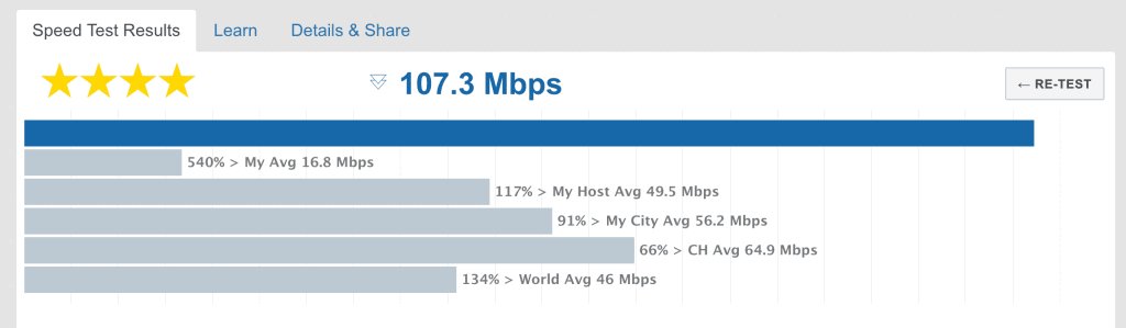 nordvpn-speed-test-using-testmy.net
