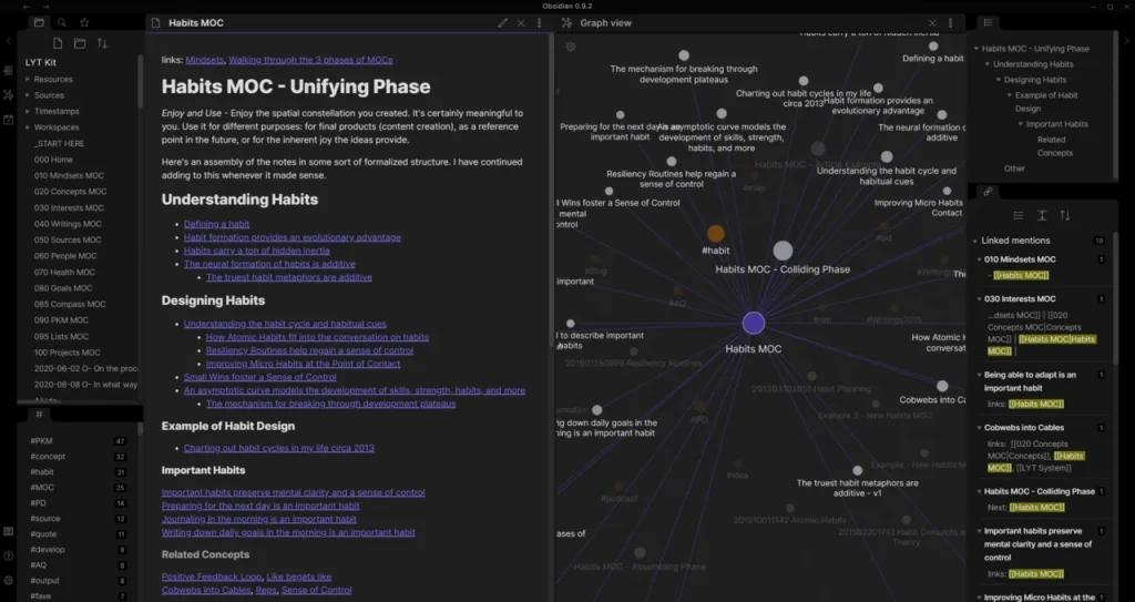 obsidian-notes-interface